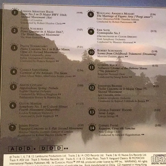 💿 Two Classical mood CD’s - Picture 3 of 6